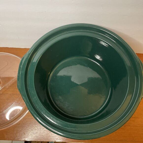 Rival Crock Pot 3155  Replacement Stoneware With Lid 5 Quart CrockPot Stoneware - Picture 3 of 8
